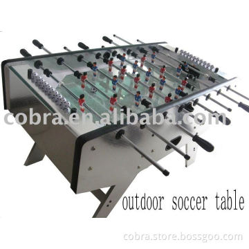 outdoor soccer table